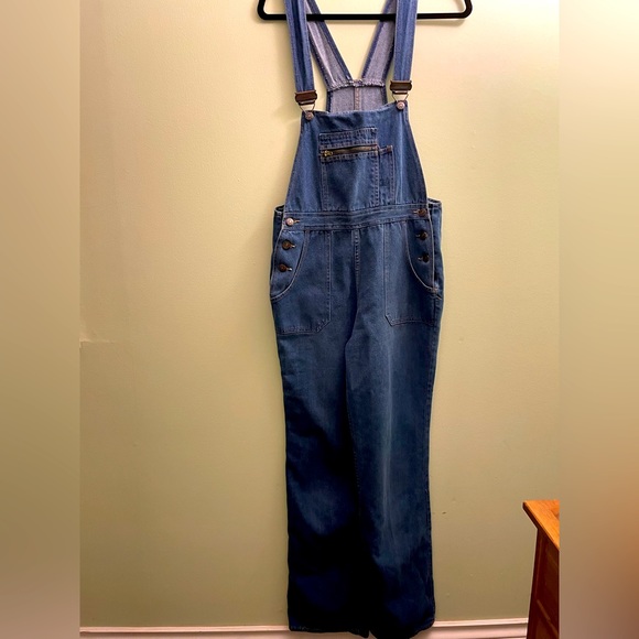 RARE Vintage KMart Denim Overalls Made in Hong Kong. - Picture 1 of 8